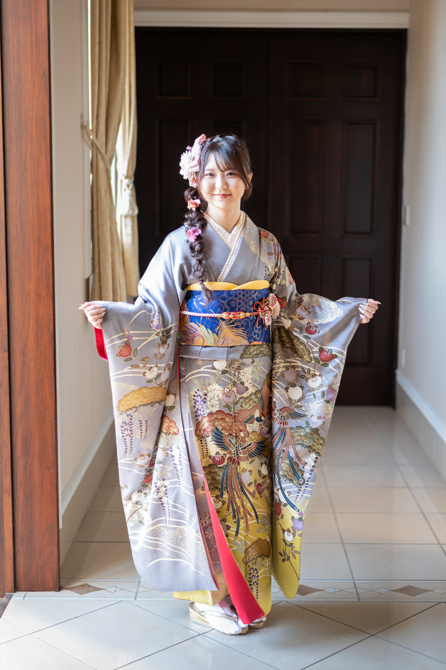 レンタル振袖のコーディネート